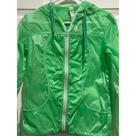 NWOT Lululemon Transparent-See Through Lightweight Windbreaker Hooded Jacket 4 - Picture 3 of 13